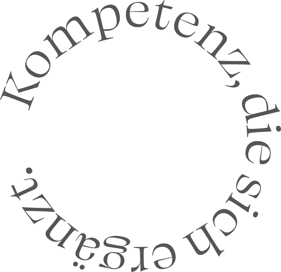 Kompetenz, die sich ergänzt